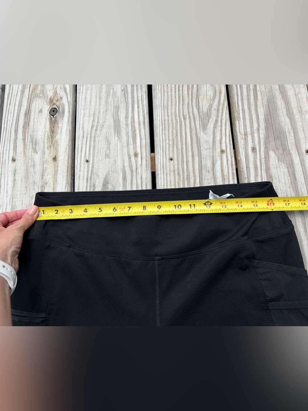 Carhartt Force Black Fitted Utility Leggings Pants Womens 12-14 Large Pockets - Picture 8 of 13